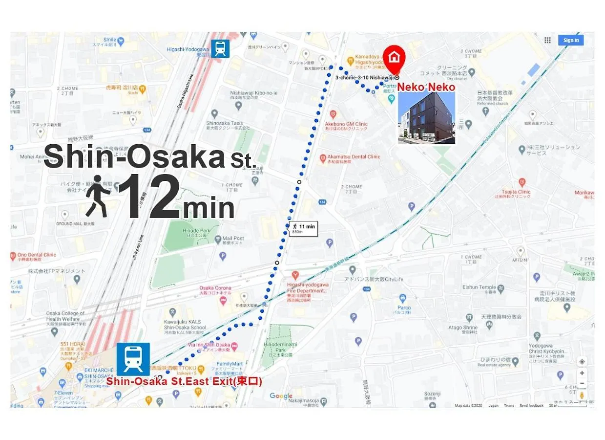 Nekoneko Apartment - Vacation Stay 11844 Osaka Japan